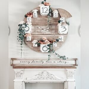 55 INCH LONG EVERY FAMILY HAS A STORY WOODEN SIGN farmhouse charm rustic decor